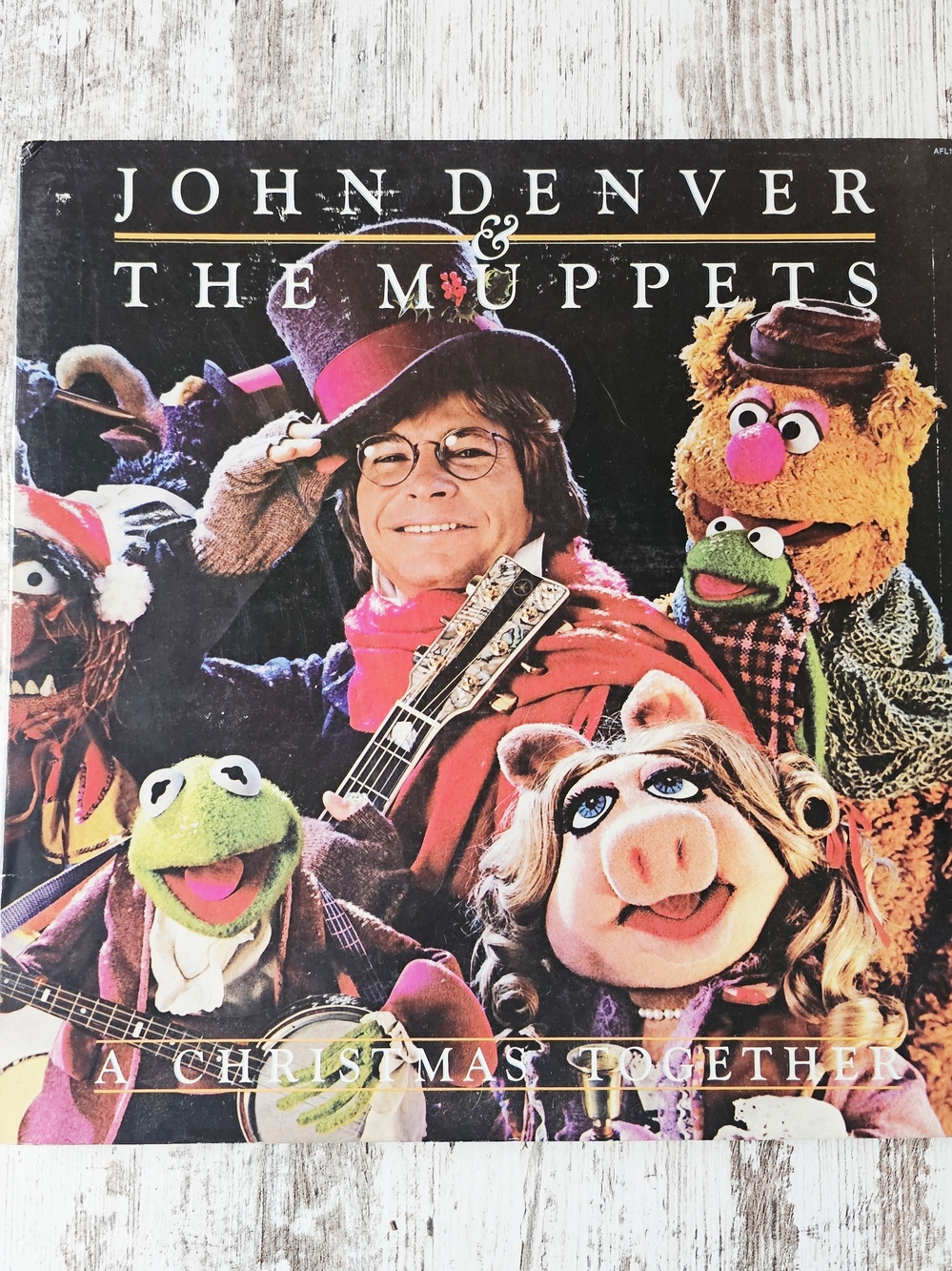John Denver & The Muppets - A Christmas Together (Album Cover)
